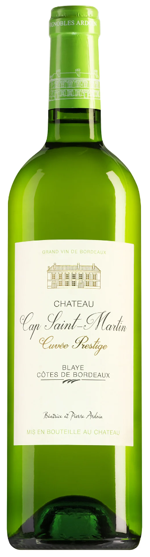 Blaye Côtes de Bordeaux blanc Chateau Cap St Martin cuvée prestige 2021