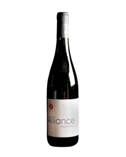 CARTON 6 Côtes-Du-Rhône rouge Cuvée Alliance Domaine les Cadinières 2024 HVE