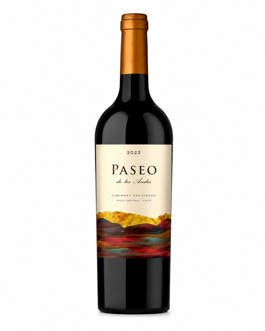 75CL Central Valley PASEO DE LOS ANDES 2022 origine CHILI