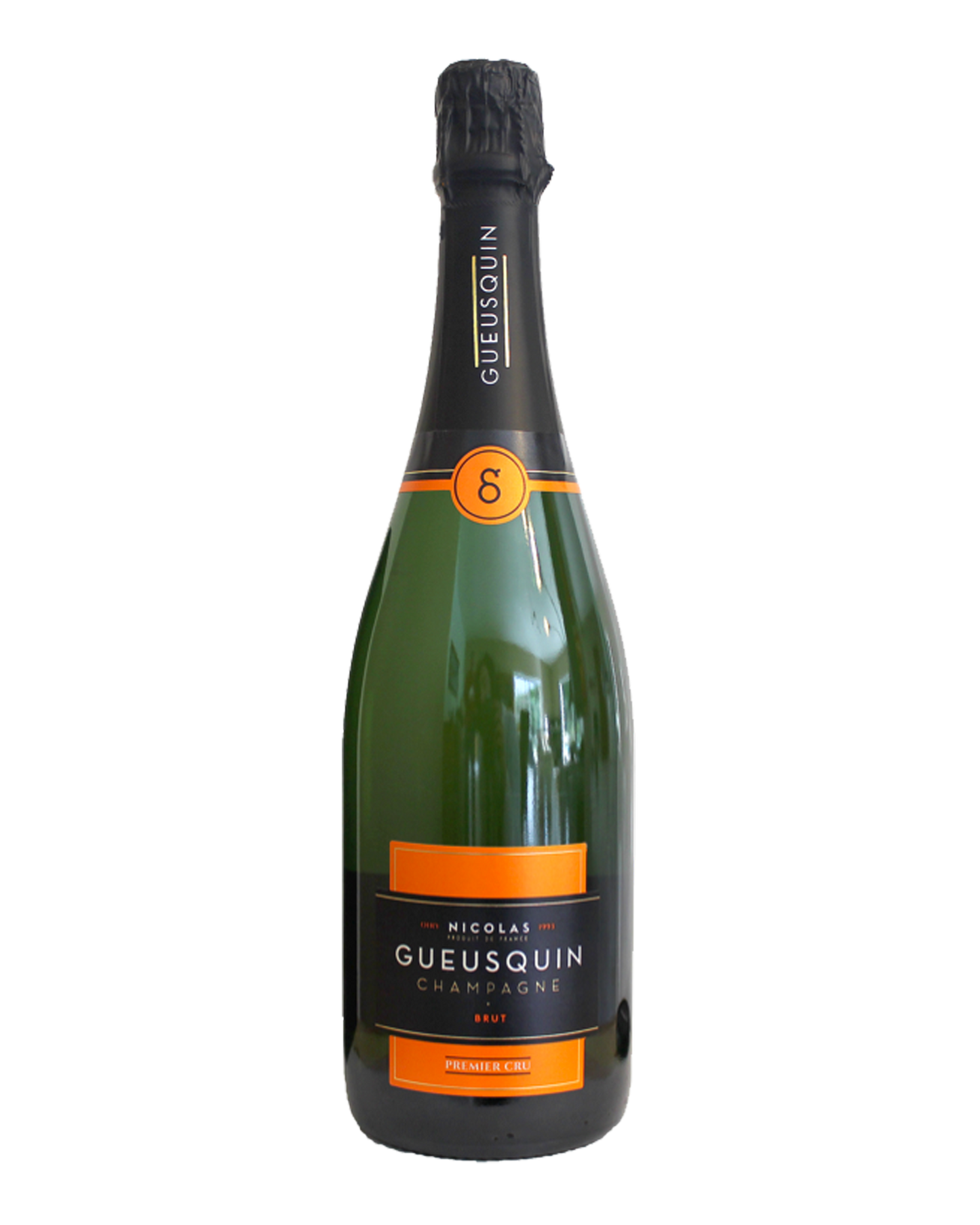 Champagne Nicolas Gueusquin Brut Tradition 1er Cru – Carton de 6