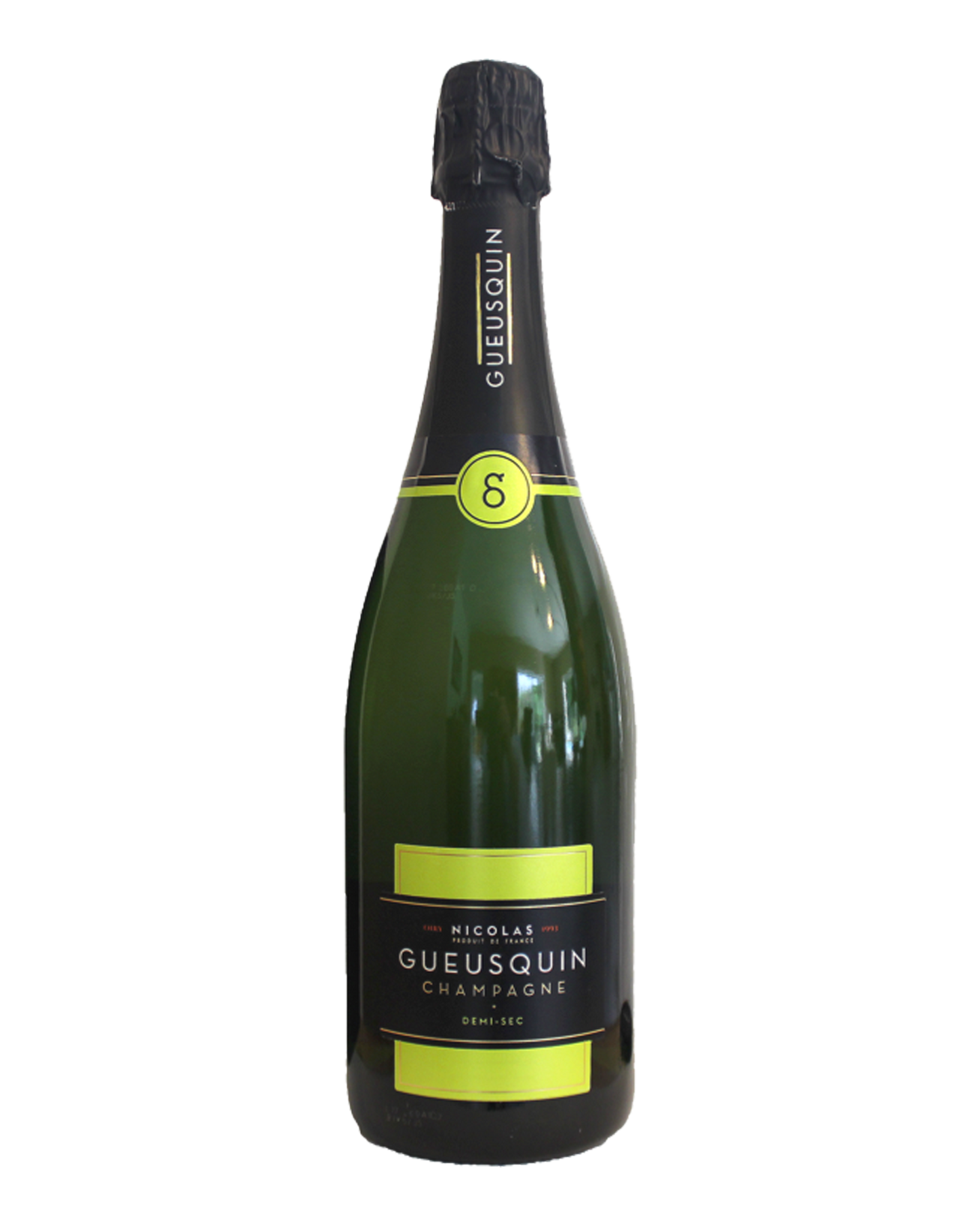 Champagne Nicolas Gueusquin Demi-Sec 1er Cru – Carton de 6 bouteilles