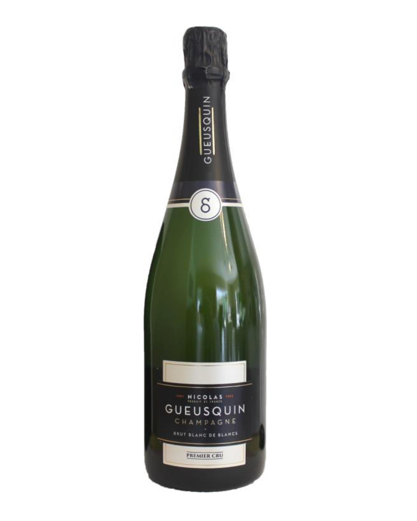 carton de 6 Champagne Nicolas GUEUSQUIN 1er Cru Blanc de Blanc