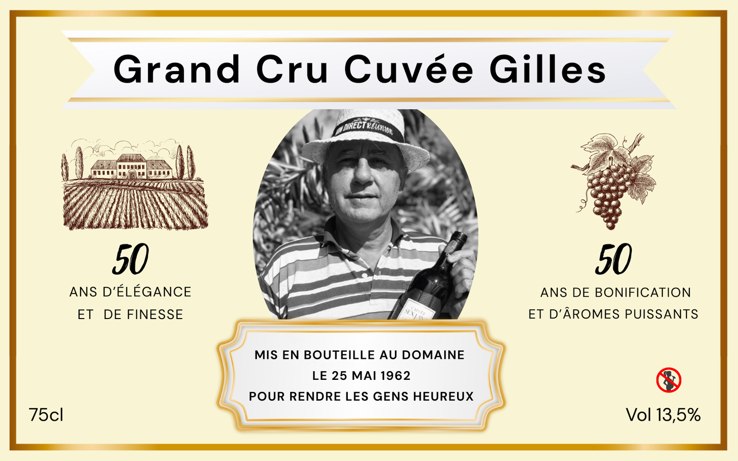 6 Etiquettes personnalisées sur commande