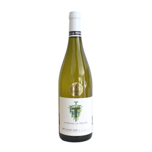 Bourgogne Viré Clessé blanc Domaine de la Troupe 2022-2023