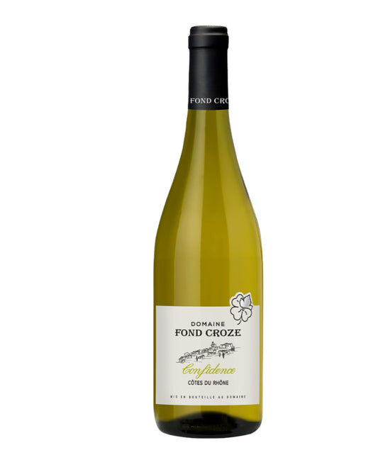 Côtes-Du-Rhône Blanc Cuvée Confidence Domaine Fond Croze Bio 2025
