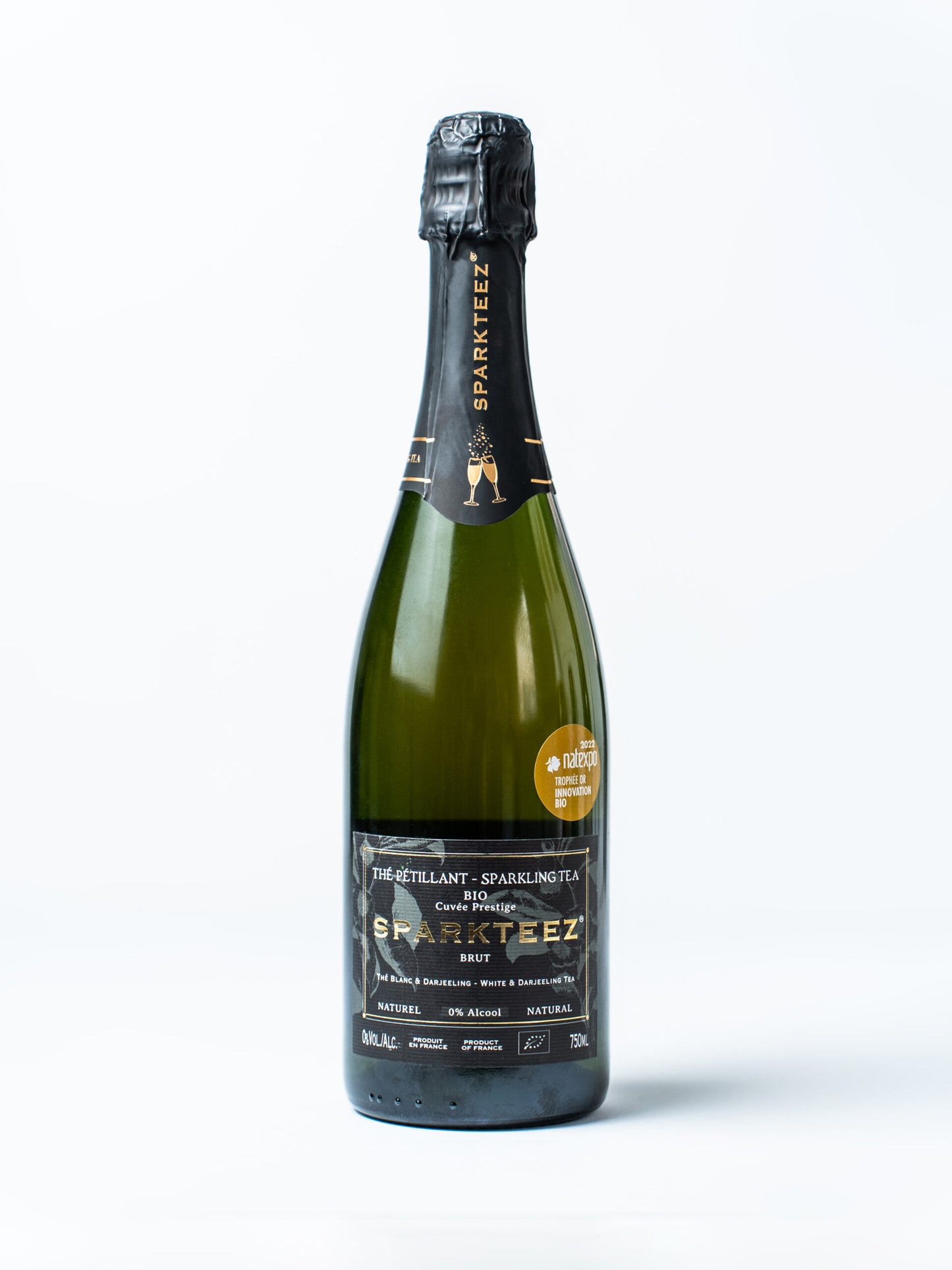Thé pétillant Bio Sparkteez Cuvée Prestige 0% alcool