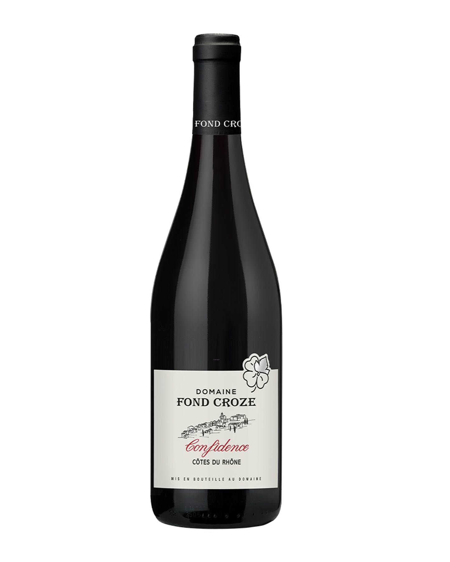 Côtes du Rhône Rouge Bio 2024 – Domaine Fond Croze « Cuvée Confidence »