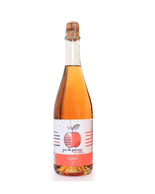 Jus de pomme artisanal pétillant SORRE 75cl