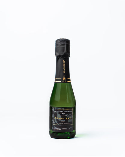 Thé pétillant Bio Sparkteez Cuvée Prestige 0% alcool mini bouteille 20cl