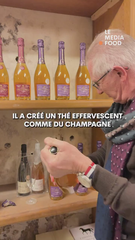 Thé pétillant Bio Sparkteez Cuvée Prémium earl Grey 0% alcool