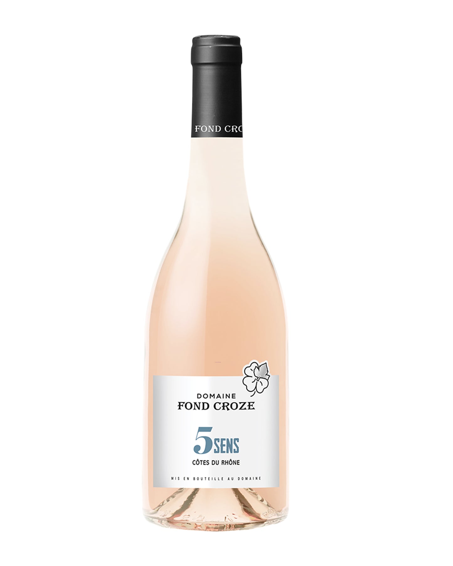 Côtes-du-Rhône Rosé Bio 2024 – Cuvée 5 Sens | Domaine Fond Croze