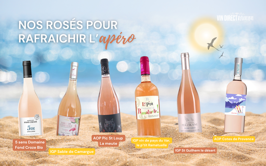 Colis Rosés de l'Été – Sélection Apéro (6 bouteilles)