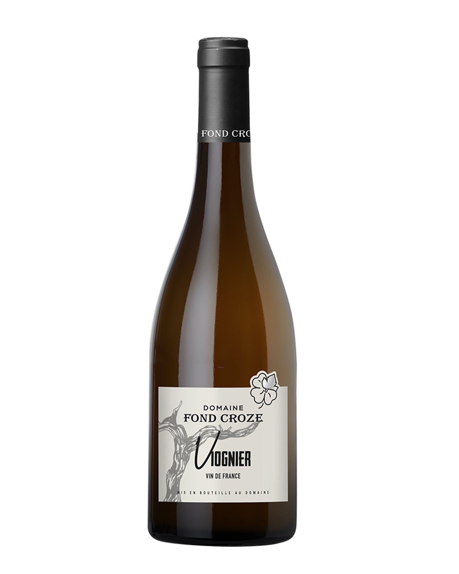 Vin de France Viognier du Domaine Fond Croze Bio 2022-2023