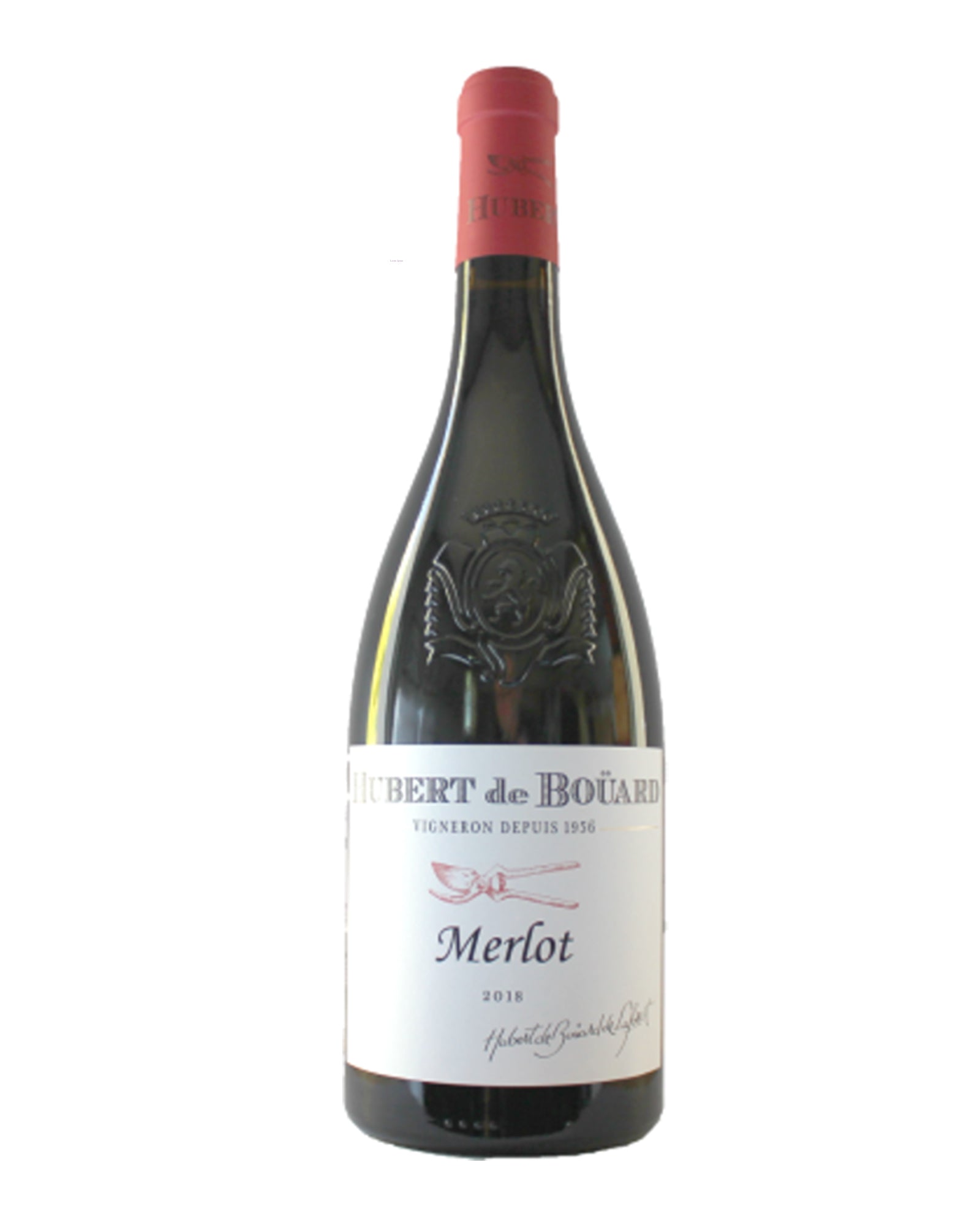 Bordeaux rouge cépage Merlot Hubert de Bouard 2018