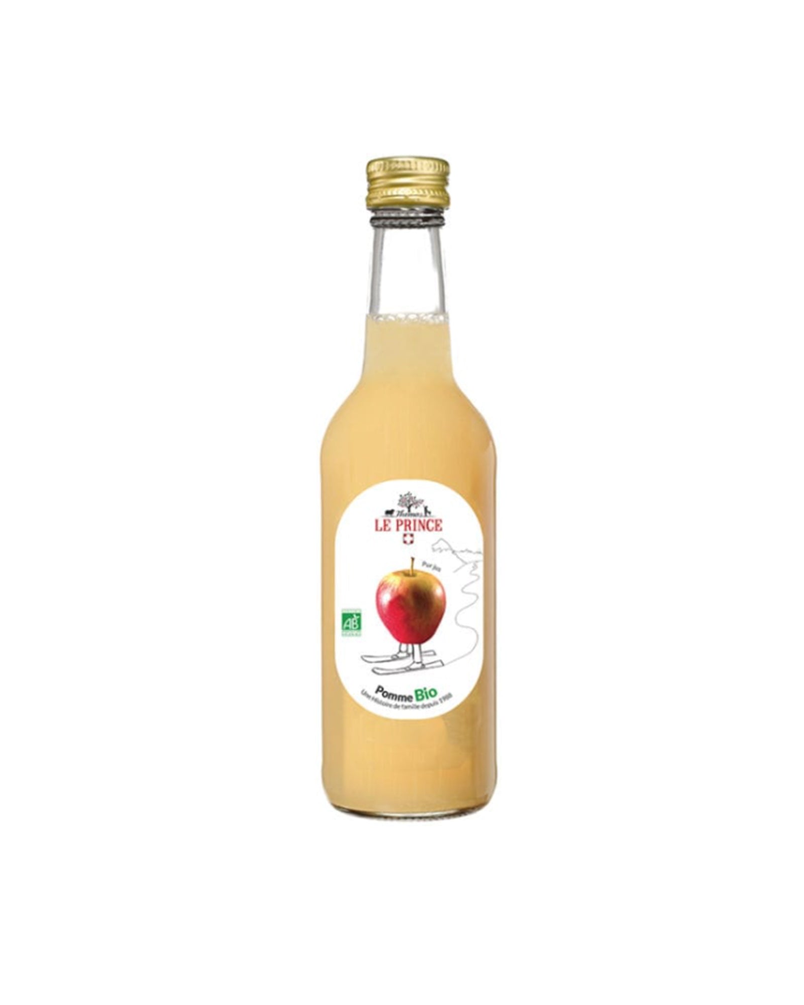 Pur Jus de pomme Bio bouteille 33cl - Vin Direct Réunion